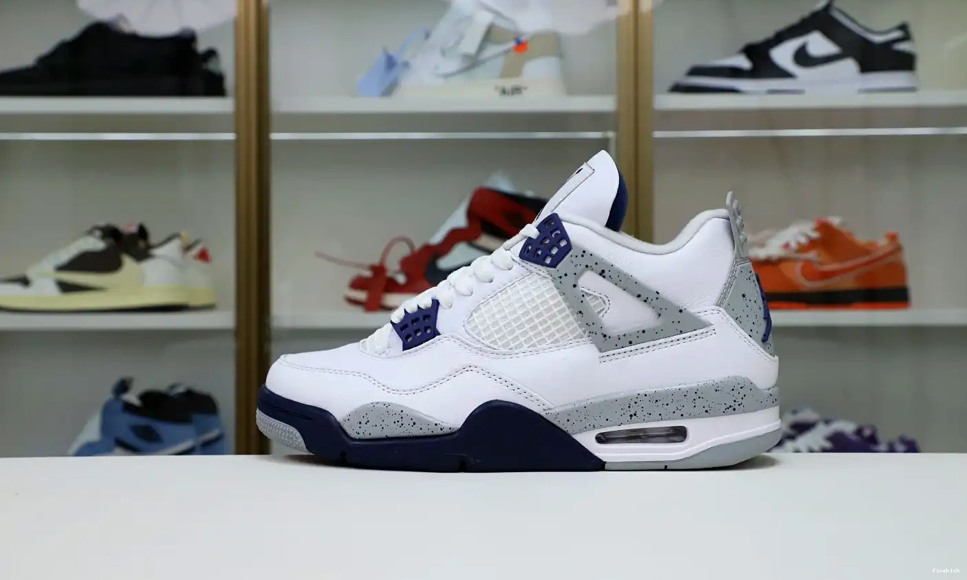 RETRO JORDAN AIR 4 DH6927-140 NAVY